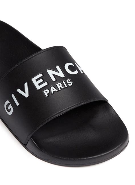 givenchy logo sandal|givenchy slippers women.